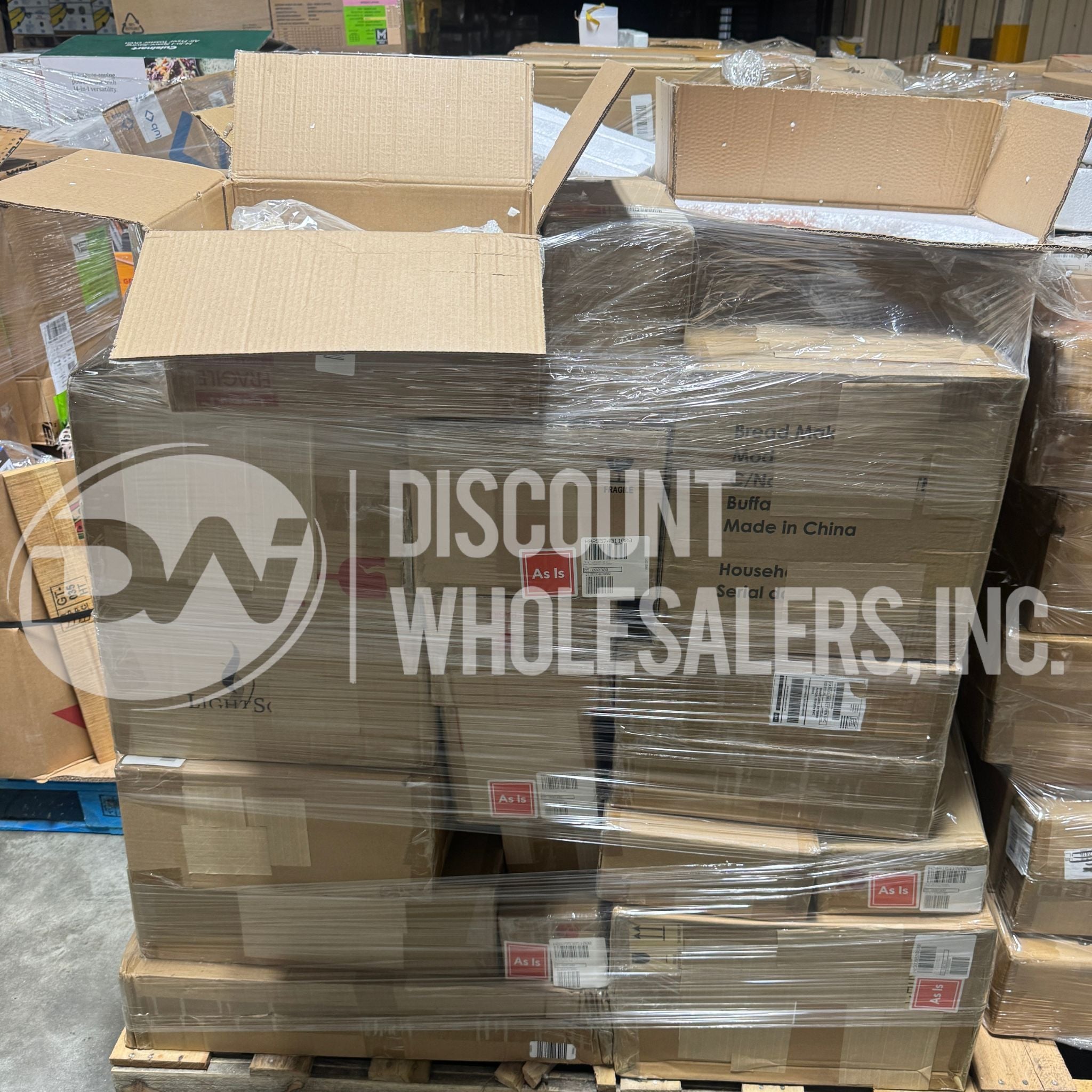 Home Shopping Retail Load Mixed General Merchandise (26 Pallets Per Truck)