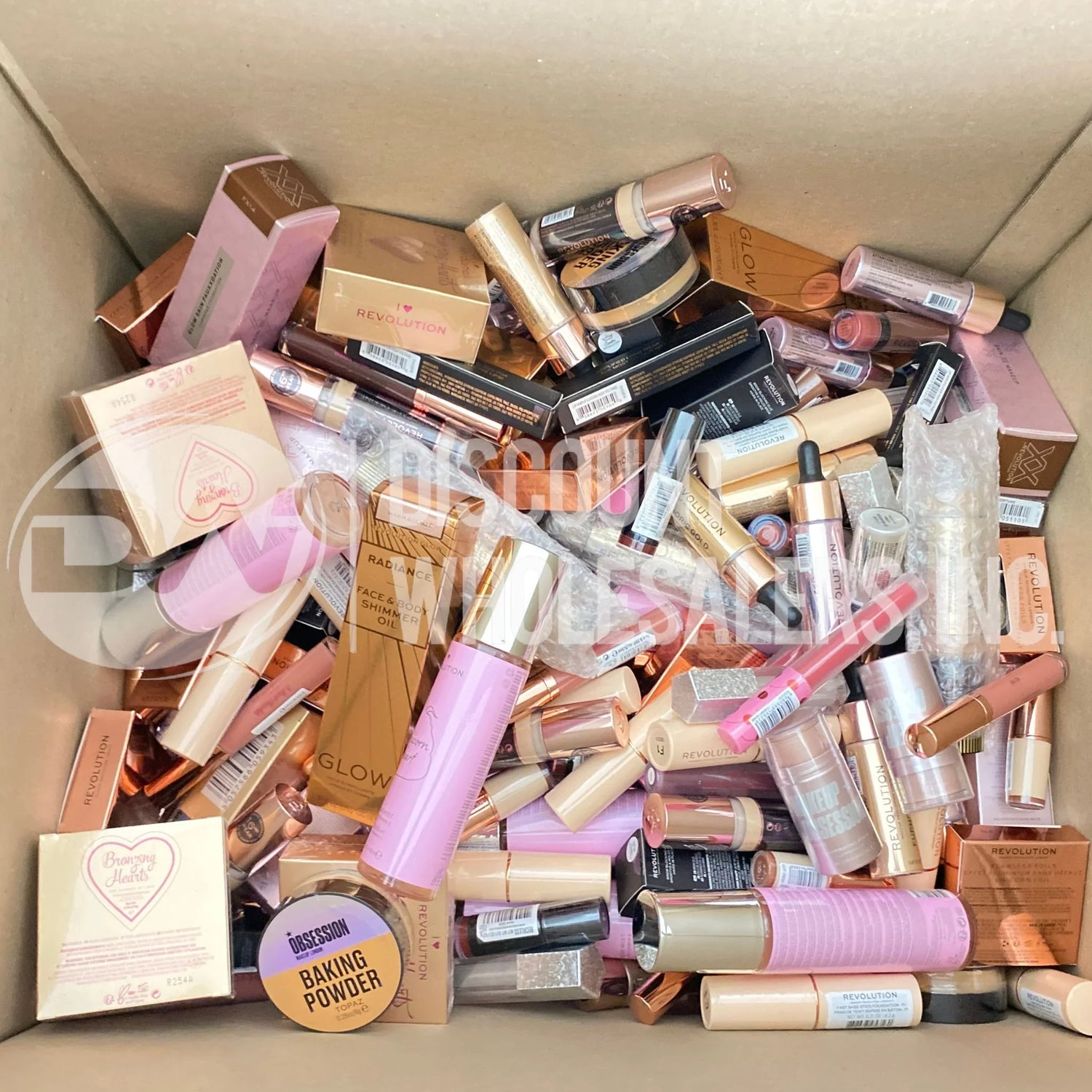  Assorted Revolution Cosmetics (250 Pcs Box)