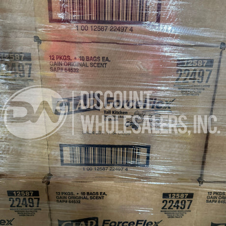 Glad Case Pack Truckload Fully Manifested (39 Pallets Per Truck)