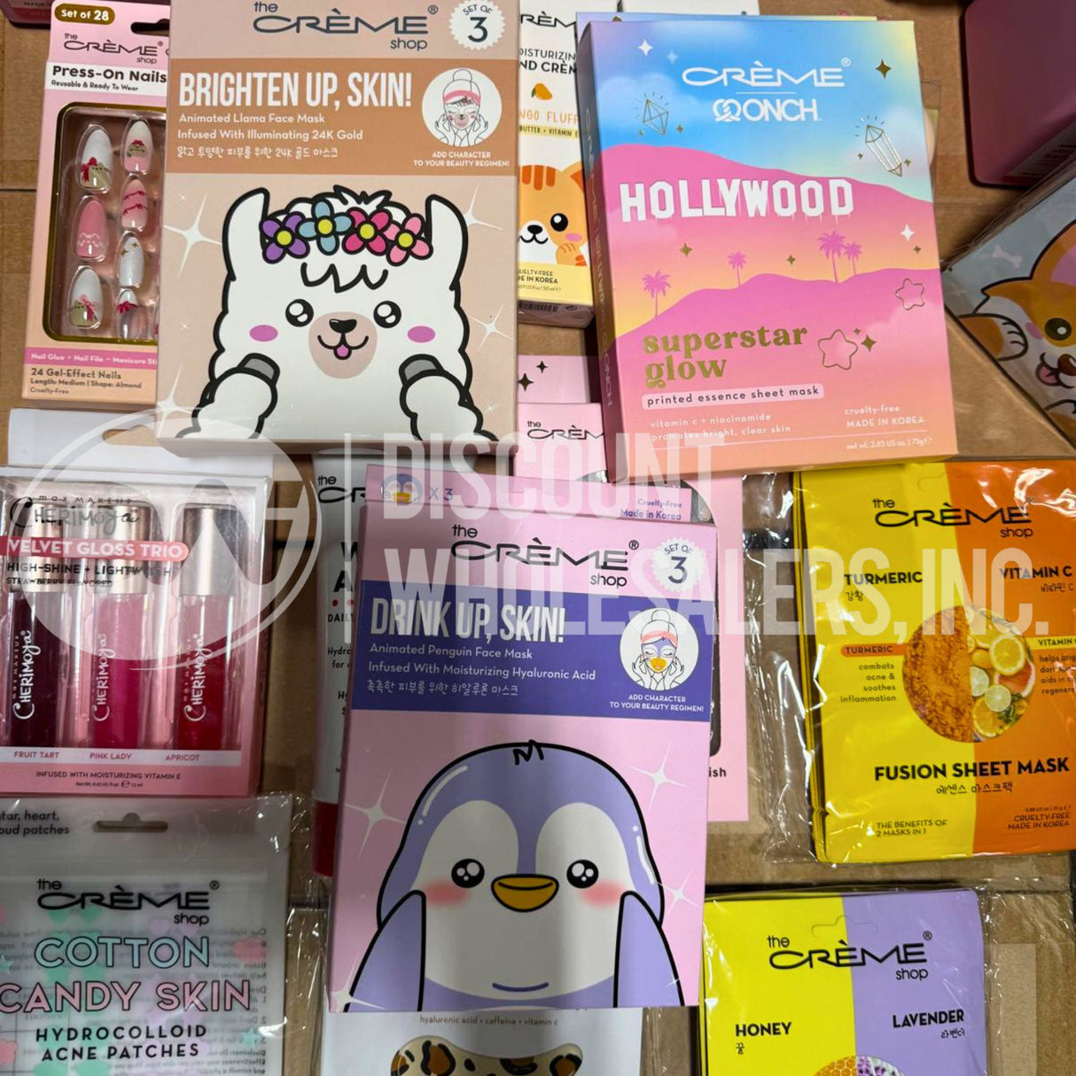 Creme Cosmetic & Beauty Mix Pallet Assorted Makeup (10000 Pcs Per Pallet)