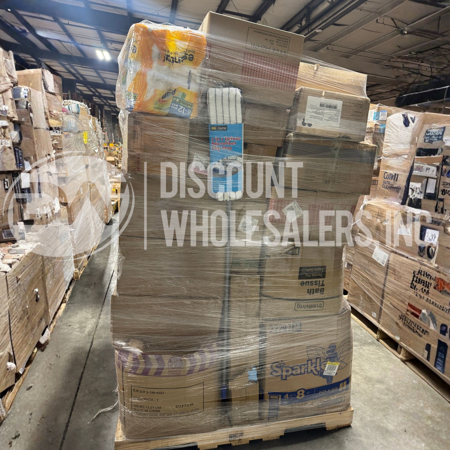 DG General merchandise Shelf Pulls & Case Packs (26 Pallet Per Truck)