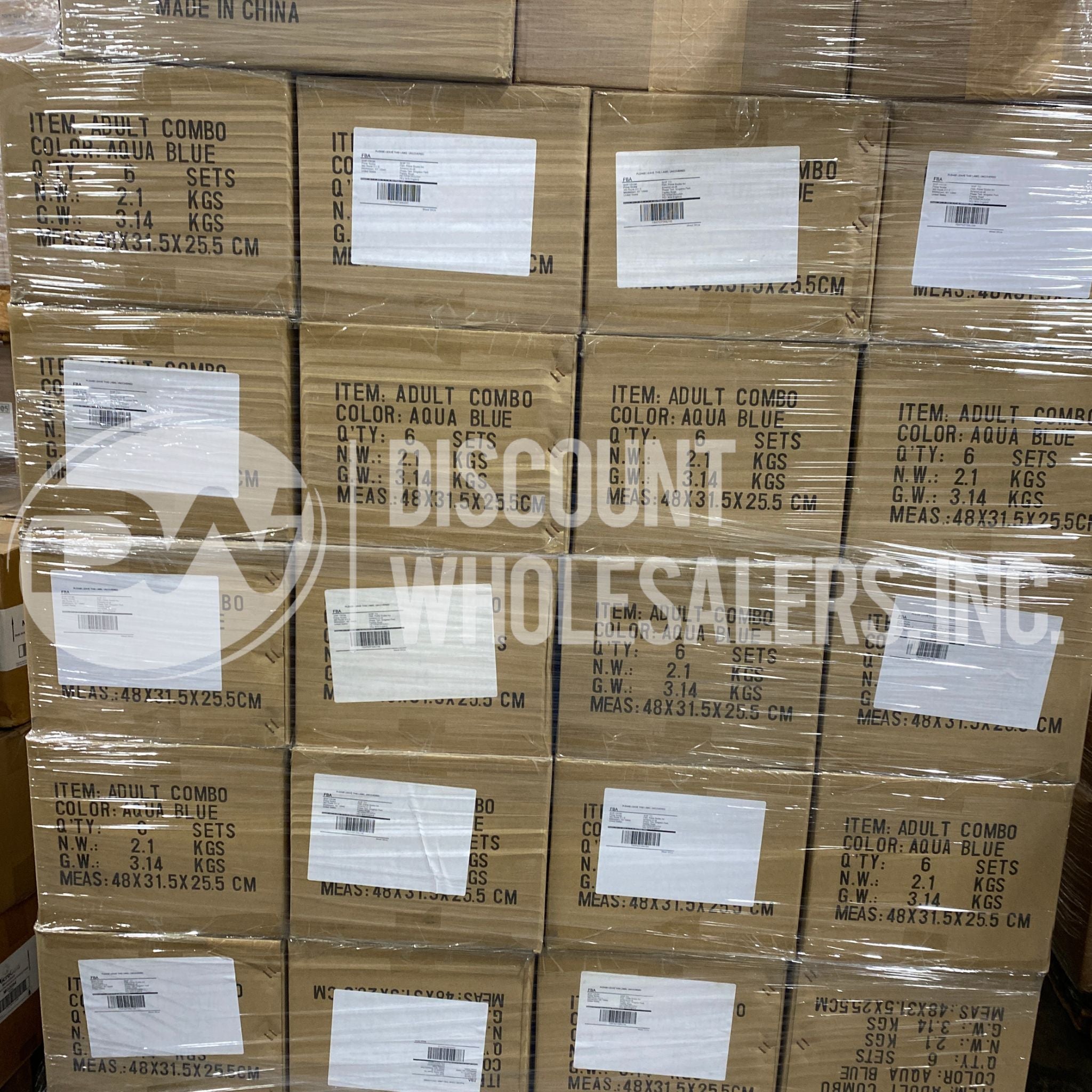 Snorkel Mask + Fins Set  (25 Pallet Per Truck)