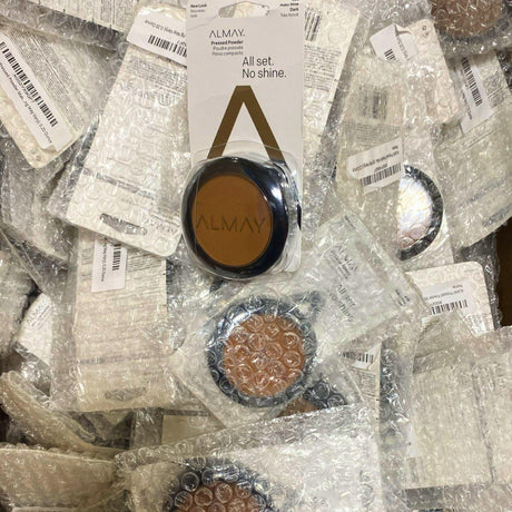 Almay Pressed Powder All Set No Shine 600 Make Mine Dark 