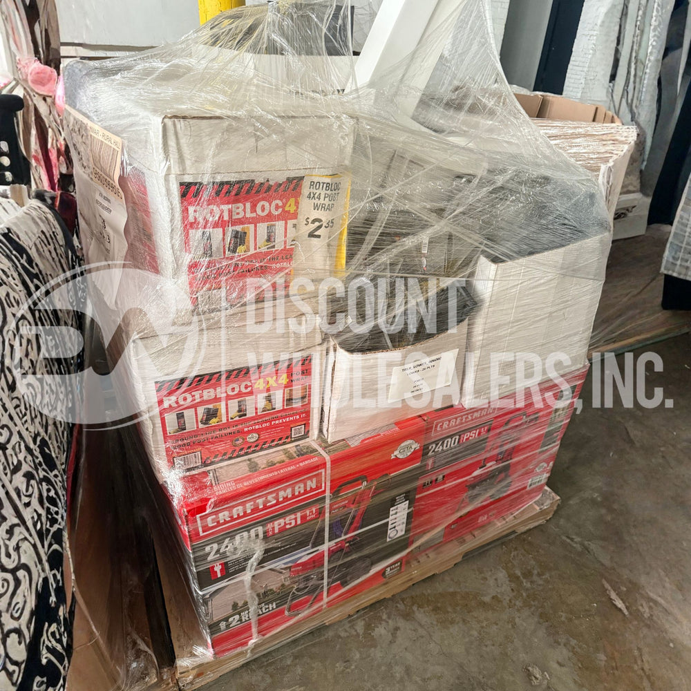 Lowes Shelf Pulls – Small Items, Storage Bins & Small Appliances (24 Pallet Per Truck)