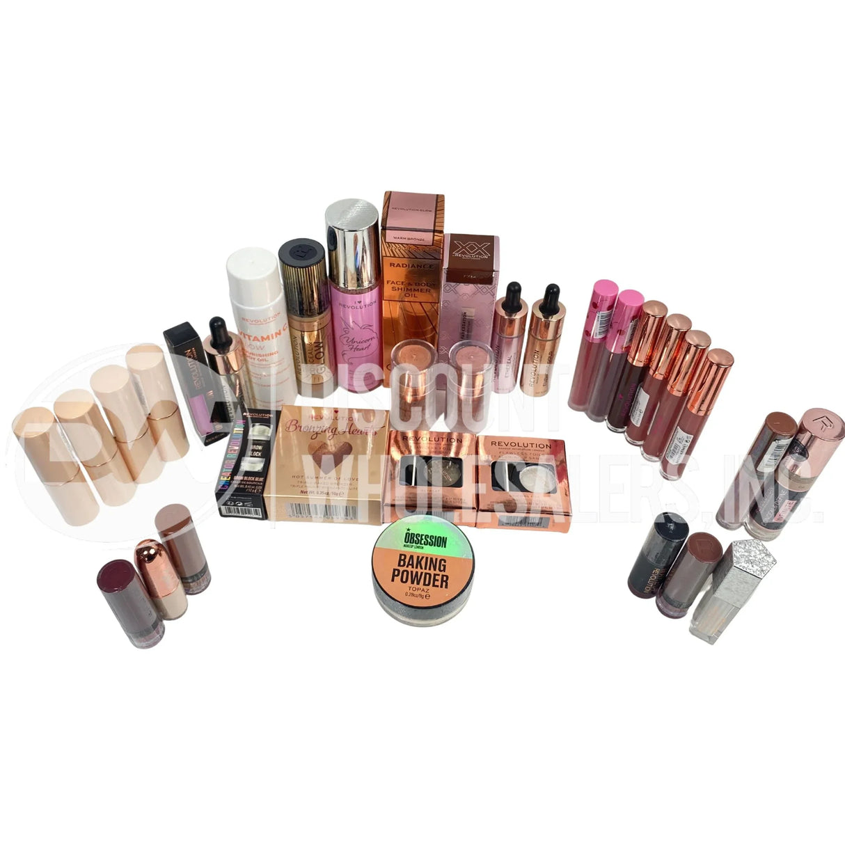  Assorted Revolution Cosmetics (250 Pcs Box)