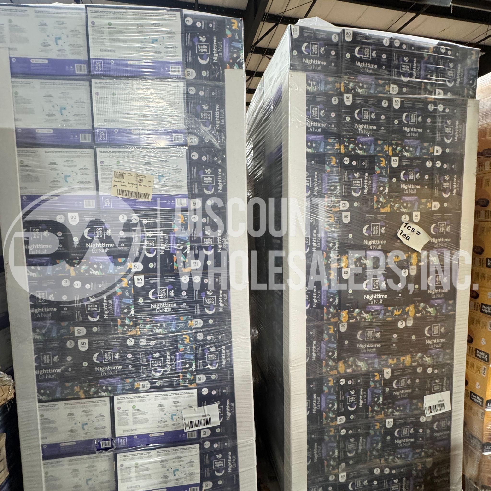 Brand New Diaper Case Pack Load (26 Pallets Per Truck)