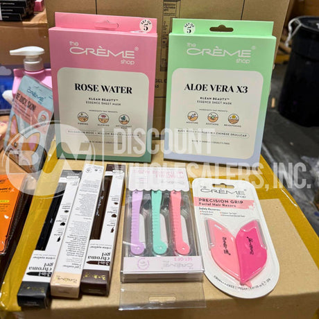 Cosmetic Cremé Mix – Makeup, Skincare & Max Lip Gloss (250 Pcs Lot)