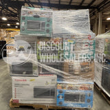 Assorted Brand Name Microwaves – Wholesale Liquidation Lot – 437 Units Per Truck