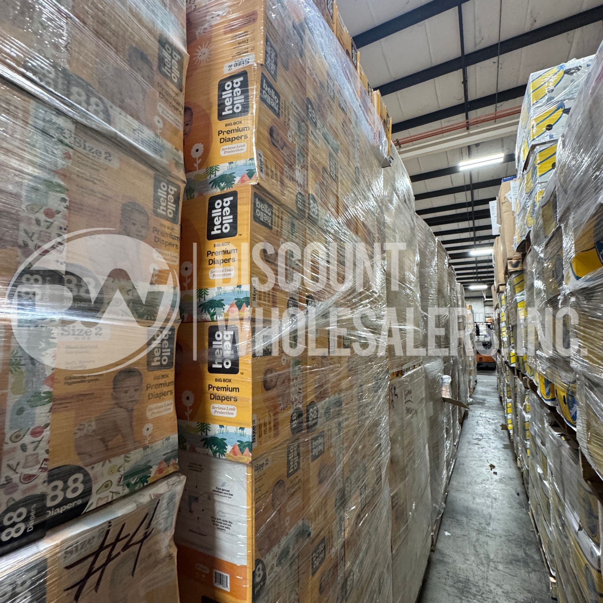 Brand New Diaper Case Pack Load (26 Pallets Per Truck)