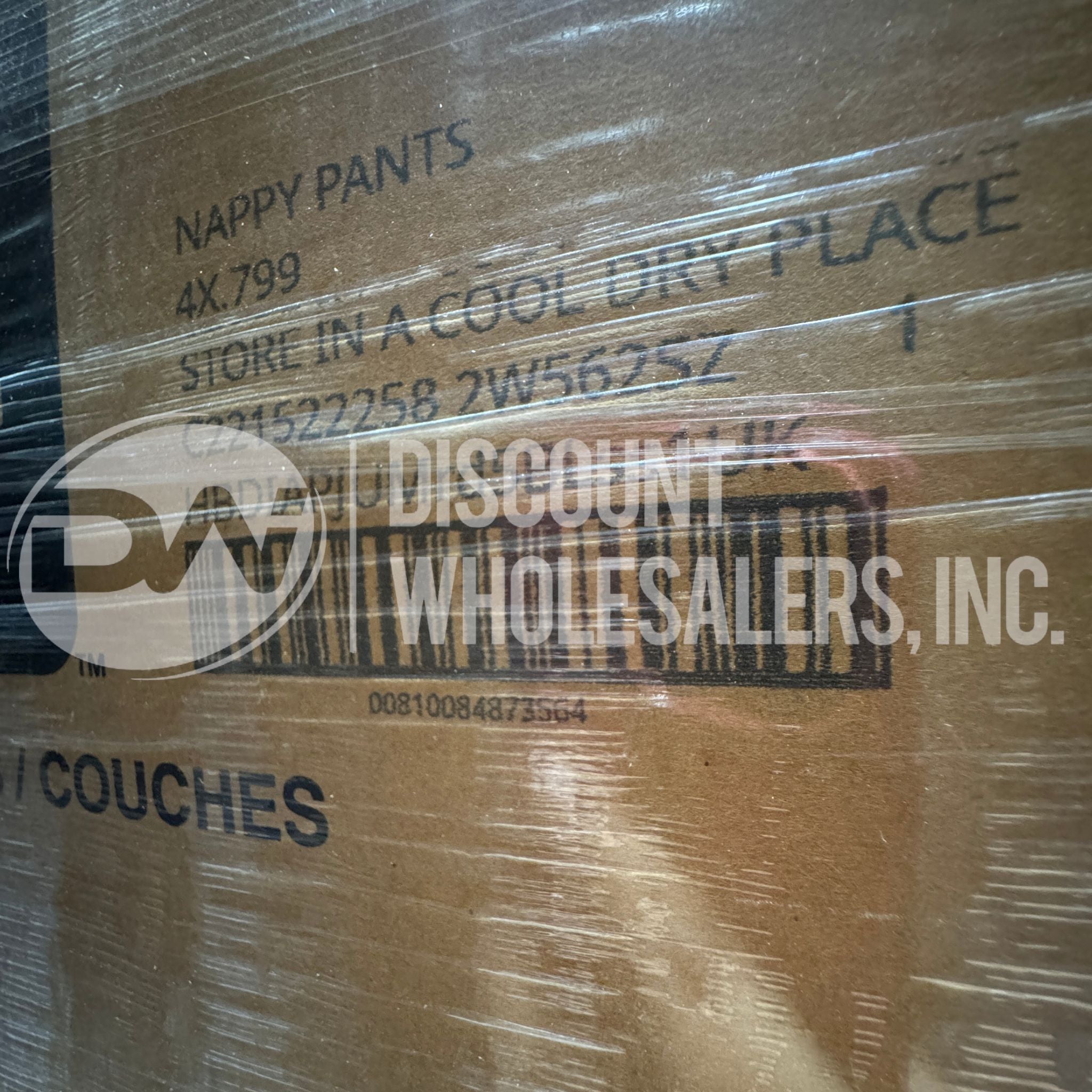 Brand New Diaper Case Pack Load (26 Pallets Per Truck)