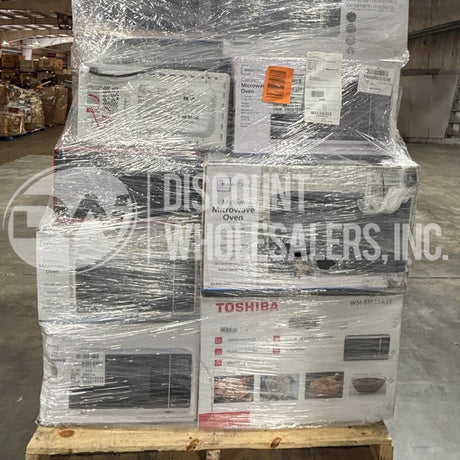 Assorted Microwaves – Returns & Shelf Pulls – Wholesale Liquidation Pallets