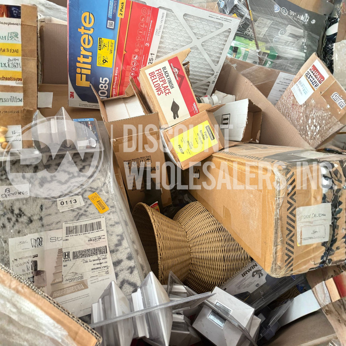 Lowes Shelf Pulls – Small Items, Storage Bins & Small Appliances (24 Pallet Per Truck)