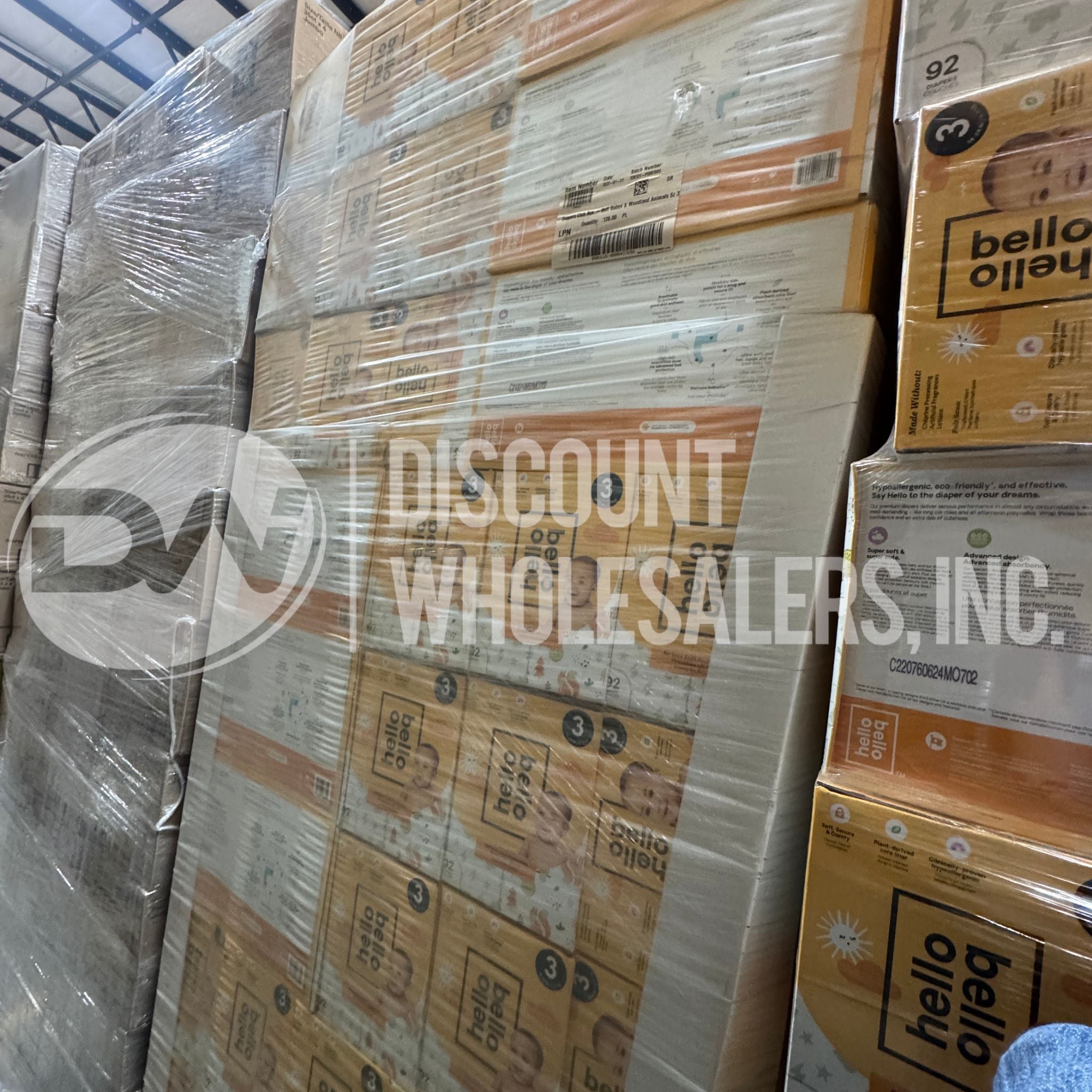 Brand New Diaper Case Pack Load (26 Pallets Per Truck)