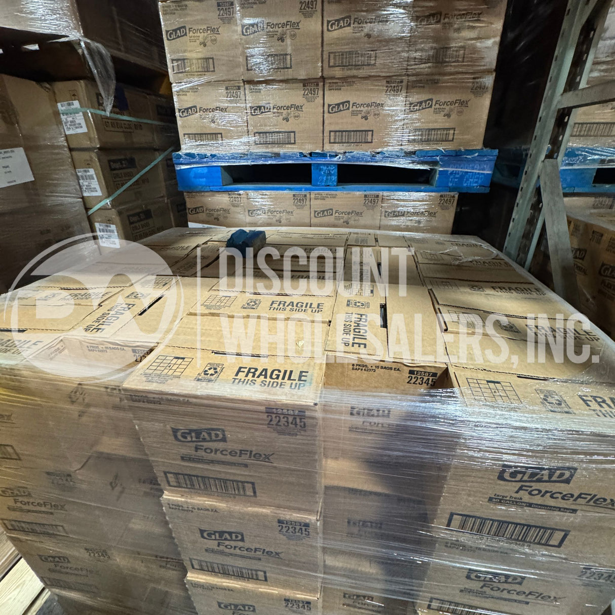 Glad Case Pack Truckload Fully Manifested #2 (22 Pallets Per Truck)