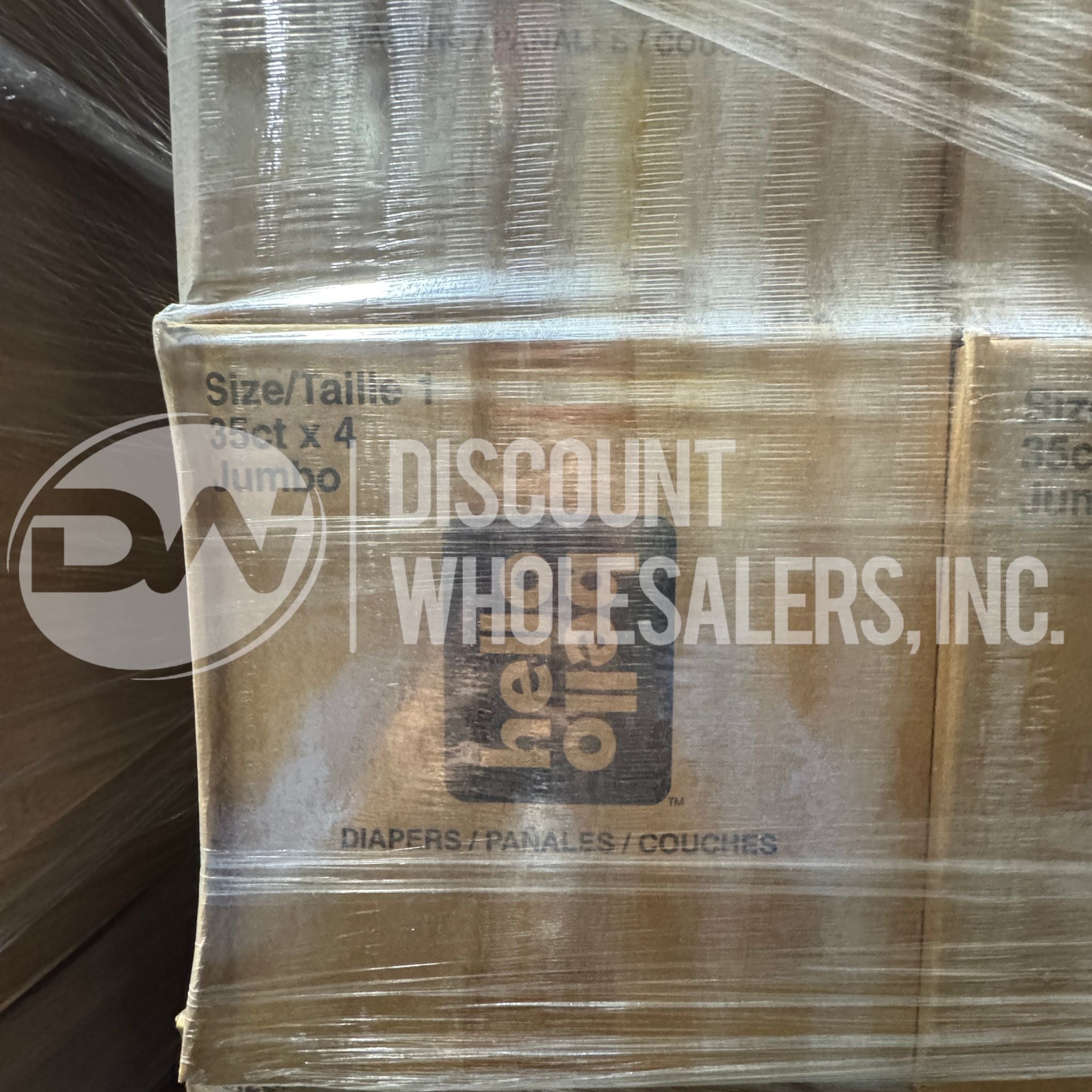 Brand New Diaper Case Pack Load (26 Pallets Per Truck)