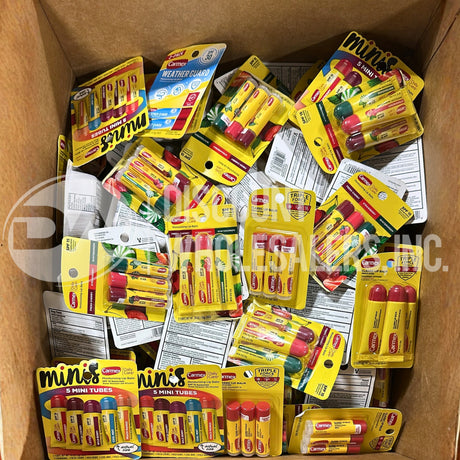 Carmex Assorted Different Styles And Sizes (280 Pcs Lot)