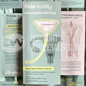 Frida Fertility At Home Conception Aid Cup - 1 Soft Reusable Cup (60 Pcs Lot)