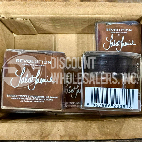 Revolution Jake Jamie Sticky Toffee Pudding Lip Mask (60 Pcs Lot)