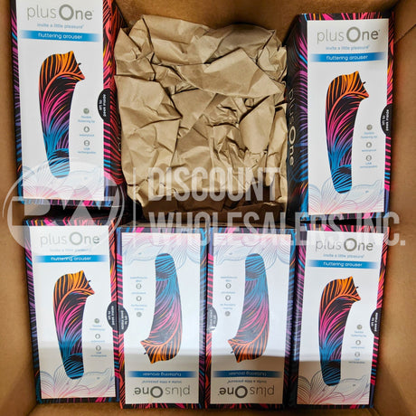 Plus One Fluttering Arouser Vibrator, Waterproof, USB Rechargeable (82 Pcs Lot)