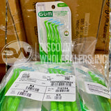 G.U.M Proxabrush Go-Betweens Angle Cleaners – 4 Count Interdental Brushes Pack (100 Pcs Lot)