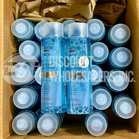 Eucerin Face Gentle Cleansing Hydrating Micellar Water with Hyaluronic Acid 13.5 FL (80 Pcs Lot)