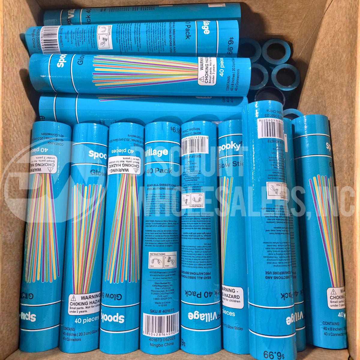 Spooky Village Glow Sticks 40CT (100 Pcs Lot)