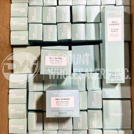 Revolution Sali Hughes Clean Sheet and Butterclean Mix (72 Pcs Lot)