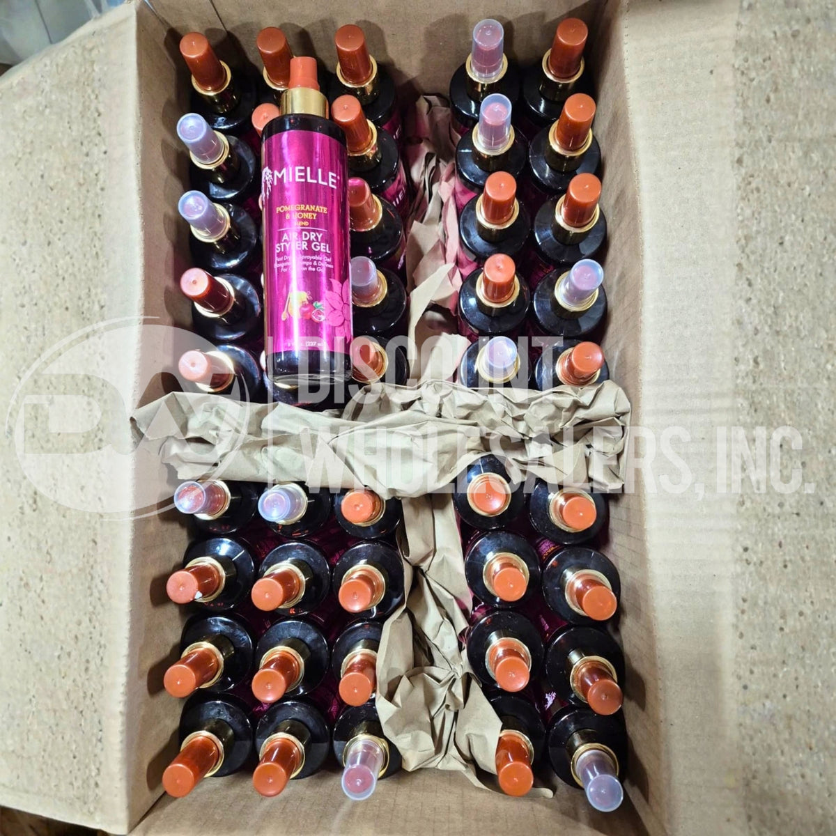 Mielle Pomegranate & Honey Air Dry Styler Gel 8 Oz (60 Pcs Lot)