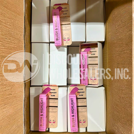 Revolution Beauty London, Blush Stick and Illuminator Golden Shine 0.15OZ (80 Pcs Lot)