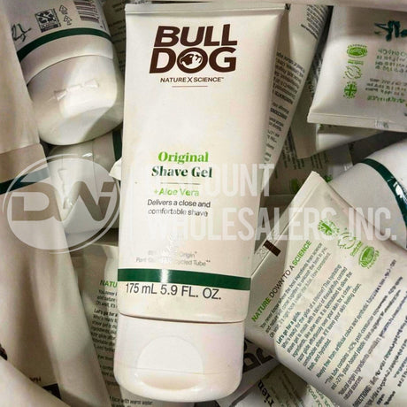 Bulldog Mens Skincare and Grooming Original Shave Gel, 5.9 Fl (600 Pcs Lot)