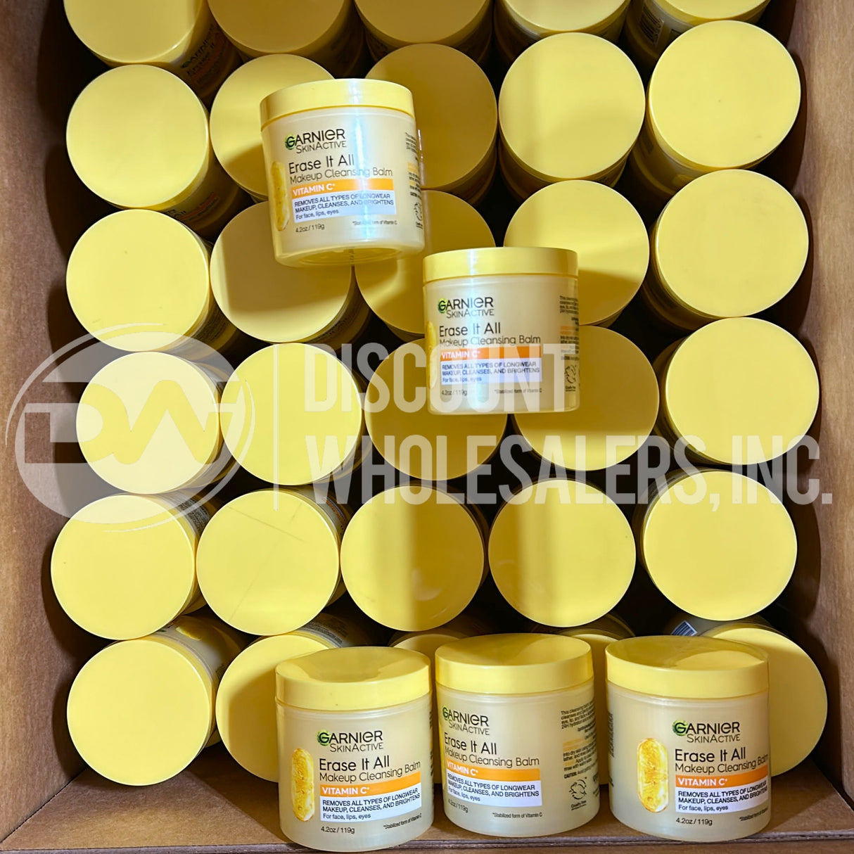 SkinActive Erase It All Makeup Cleansing Balm Vitamin C 4.2 Oz (64 Pcs Lot)
