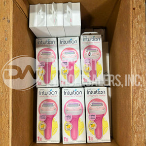 Schick Intuition Lemon Berry Breeze Razor with Handle and 2 Razor Refills (140 Pcs Lot)