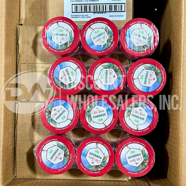 Old Spice Fiji Pomade for Men, Loose Hold, Low Shine, Men's Hair Styling (132 Pcs Lot)