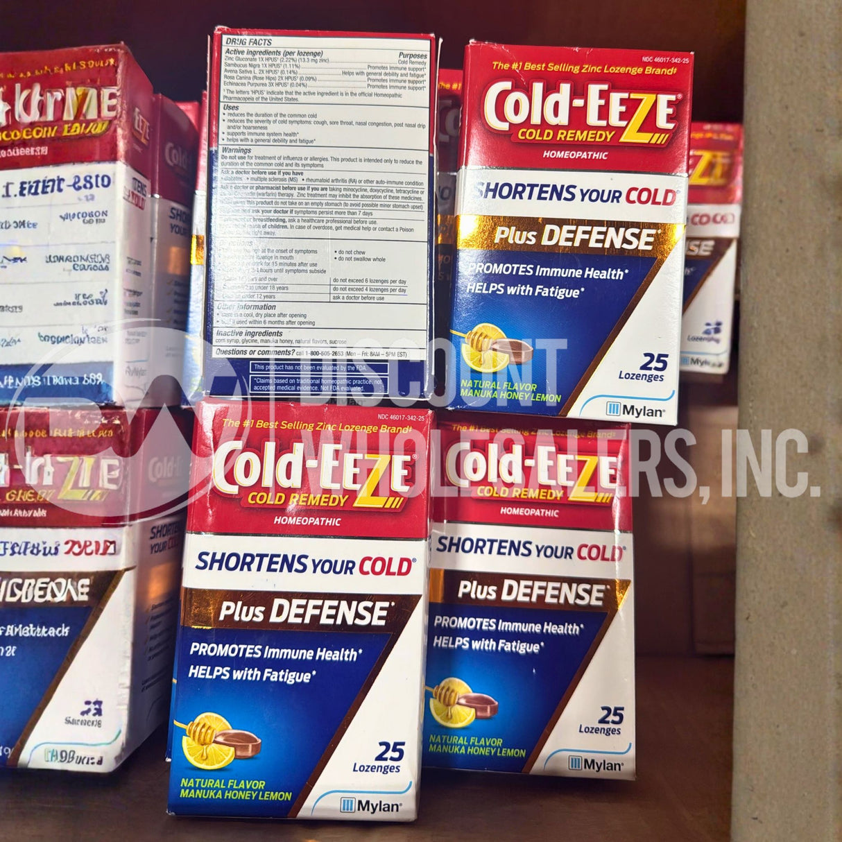 Cold-Eeze Plus Defense Shortens Your Cold Remedy Citrus with Elderberry (50 Pcs Lot)