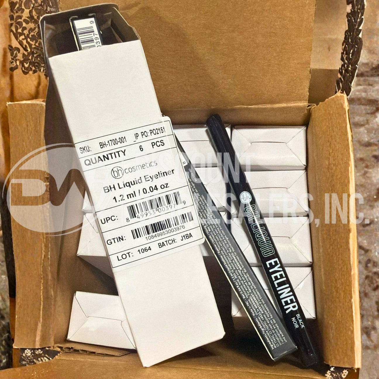 BH Liquid Eyeliner Black Noir (72 Pcs Lot)