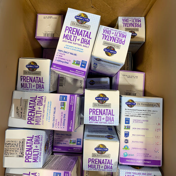 Garden of Life Dr. Formulated Prenatal Multi + DHA