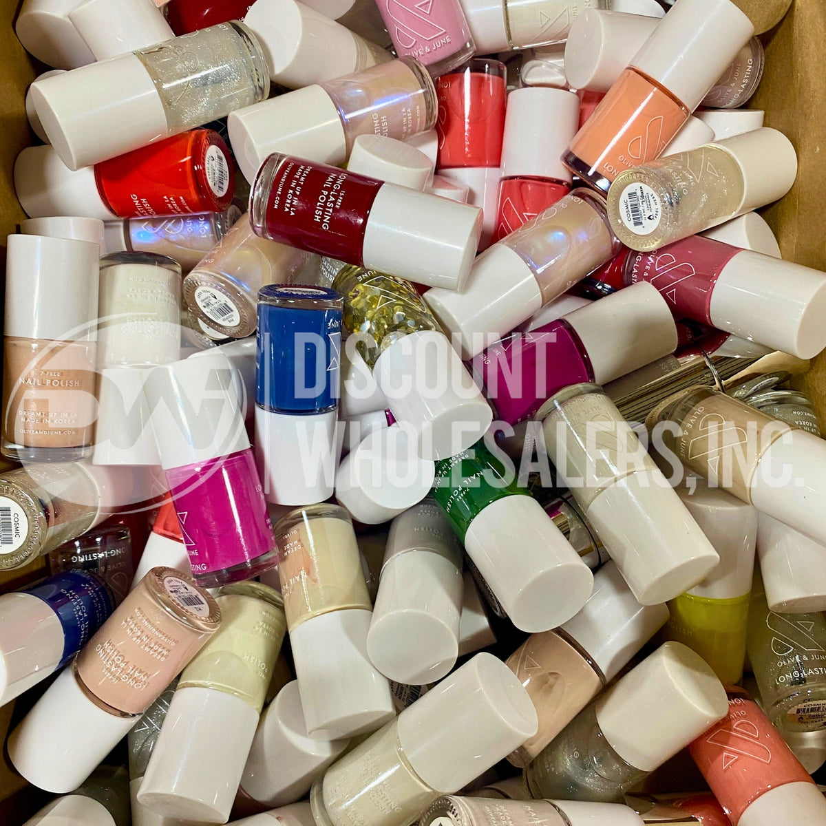 alt
Mezcla de esmaltes Olive & June Nails (lote de 200 piezas)