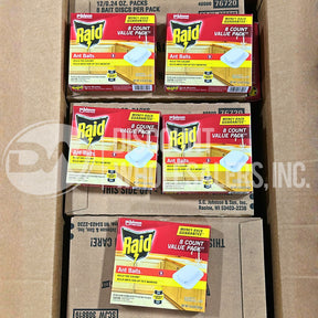 Raid Ant Killer Baits station traps, For Household Use, Child Resistant, 8 Count (120 Pcs Lot)
