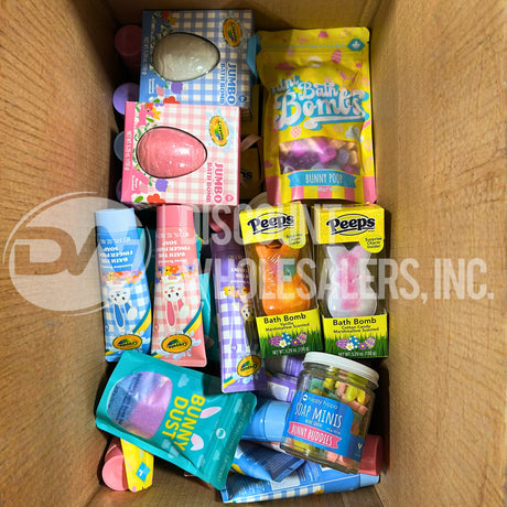 Bath Bombs, Soaps, And More Different Sizes Assorted (180 Pcs Lot)