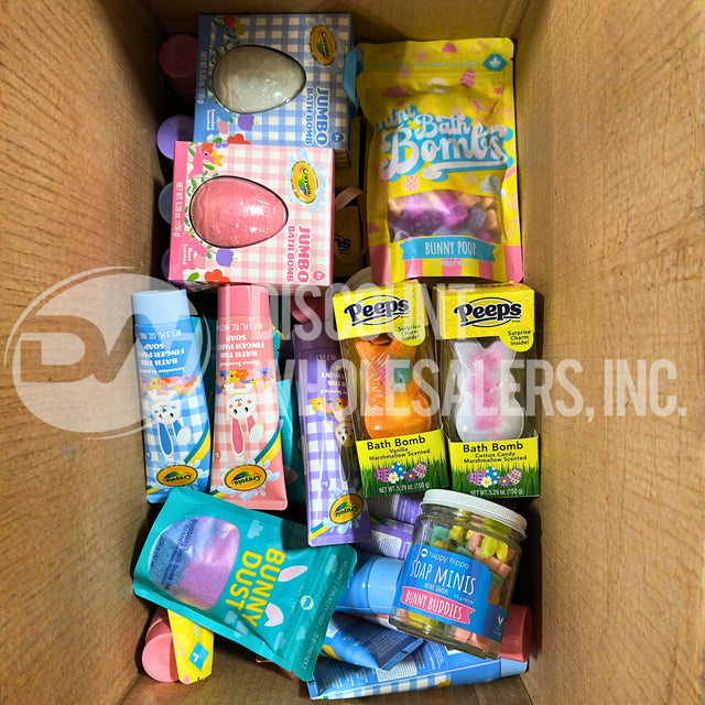 Bath Bombs, Soaps, And More Different Sizes Assorted (180 Pcs Lot)