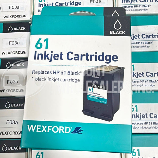 Wexford Black 61 Inkjet Cartridge (48 Pcs Lot)