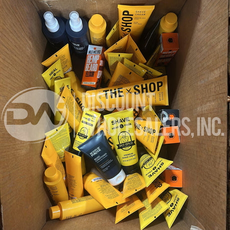 Men's Grooming Products Mix Different Sizes And Brands (50 Pcs Lot)