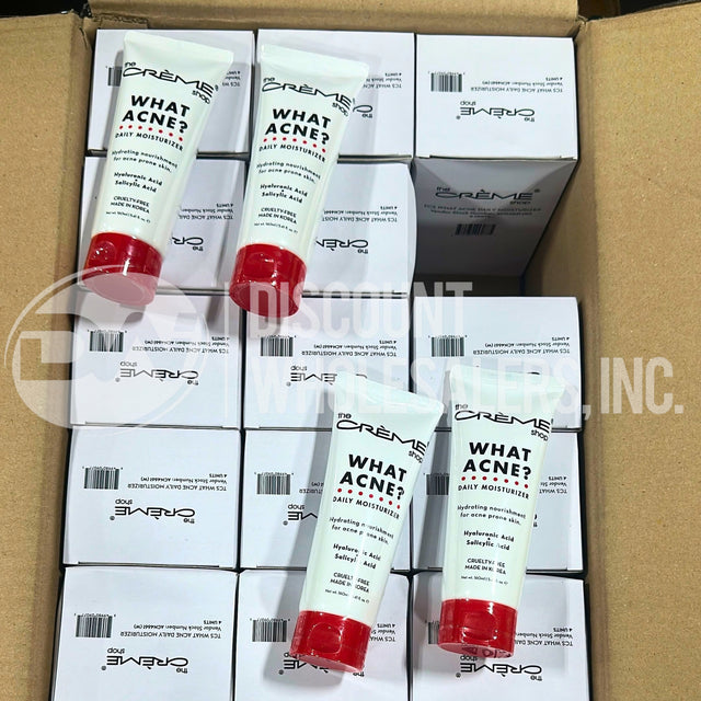 The Crème Shop What Acne? Daily Moisturizer 160ml 5.41 fl.oz (120 Pcs Lot)