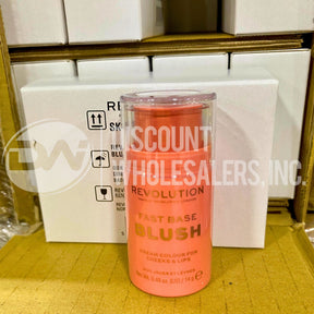 Revolution Fast Base Blush Cream Colour for Cheeks & Lips (36 Pcs Lot)