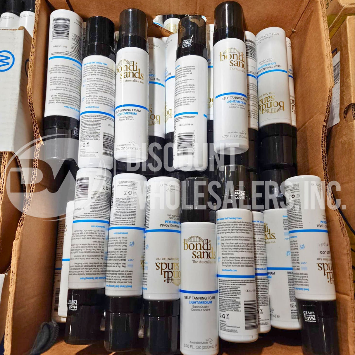 Bondi Sands Self Tanning Foam Light/Medium 6.76 FL (100 Pcs Lot)