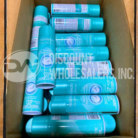 Skintimate Skin Therapy Sensitive Moisturizing Shave Cream – Smooth Hydration 10 Oz - (60 Pcs Lot)