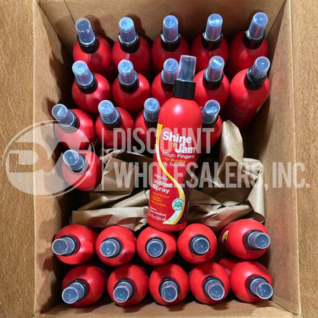 Shine n Jam Magic Fingers Detangling Un Braid Spray 12 oz (50 Pcs Lot)