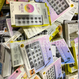 Kiss Assorted Press-On Lashes Extensions and Falscara Mix (125 Pcs Lot)