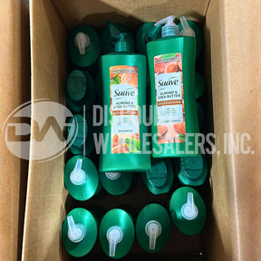 Suave Almond & Shea Butter Set Shampoo & Conditioner 28 Fl Oz (120 Pcs Lot)