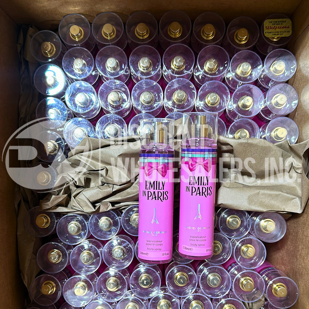 Emily In Paris Body Spray by Michel Germain 8 oz (65 Pcs Lot)